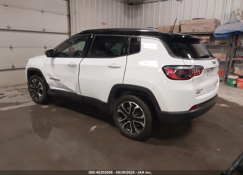 2022 JEEP COMPASS LIMITED 4X4 VIN: 3C4NJDCB5NT111340