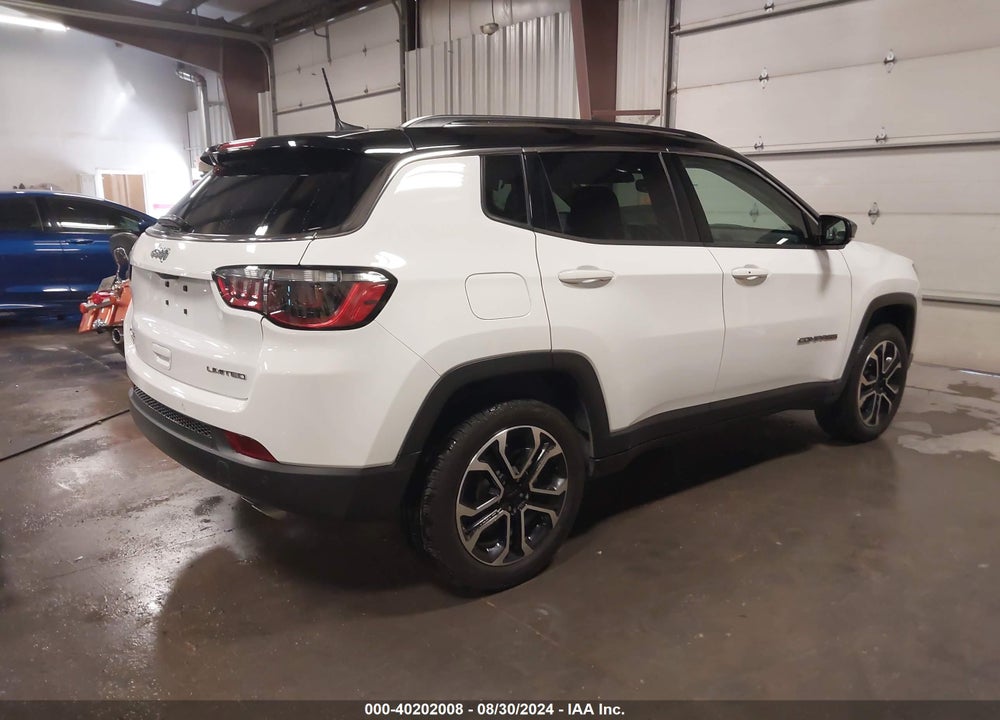 2022 JEEP COMPASS LIMITED 4X4 VIN: 3C4NJDCB5NT111340