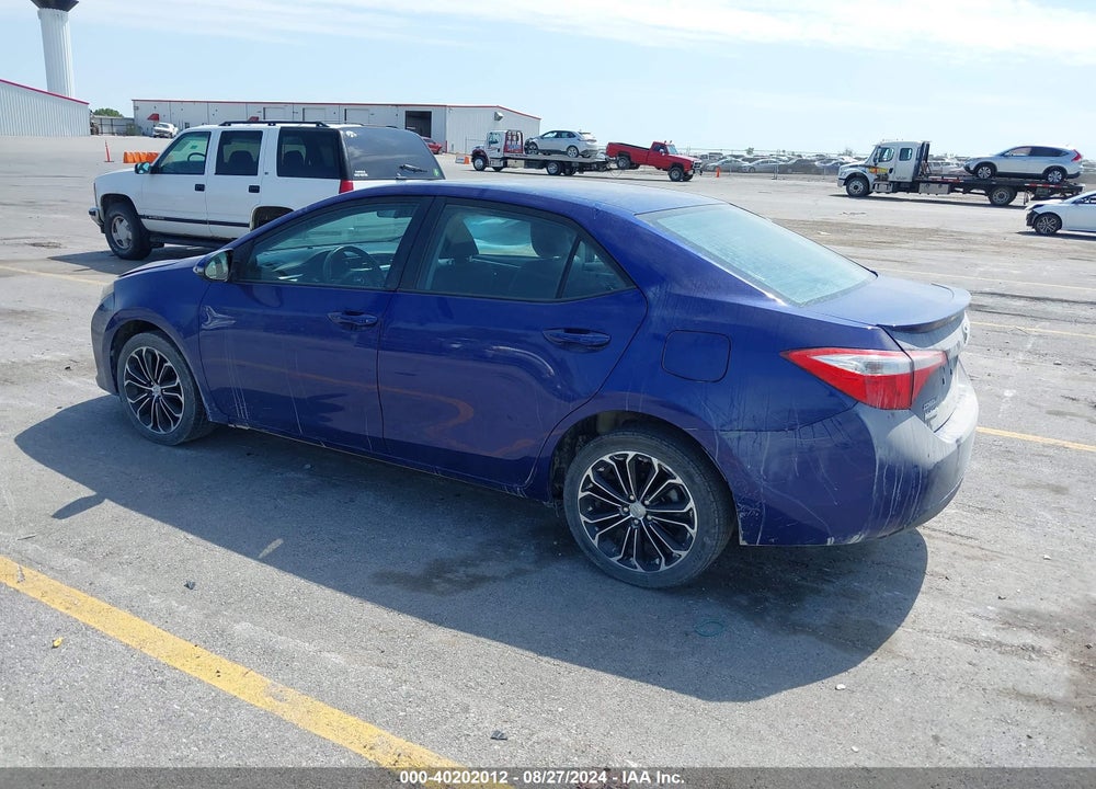 2014 TOYOTA COROLLA S PLUS VIN: 5YFBURHEXEP028175