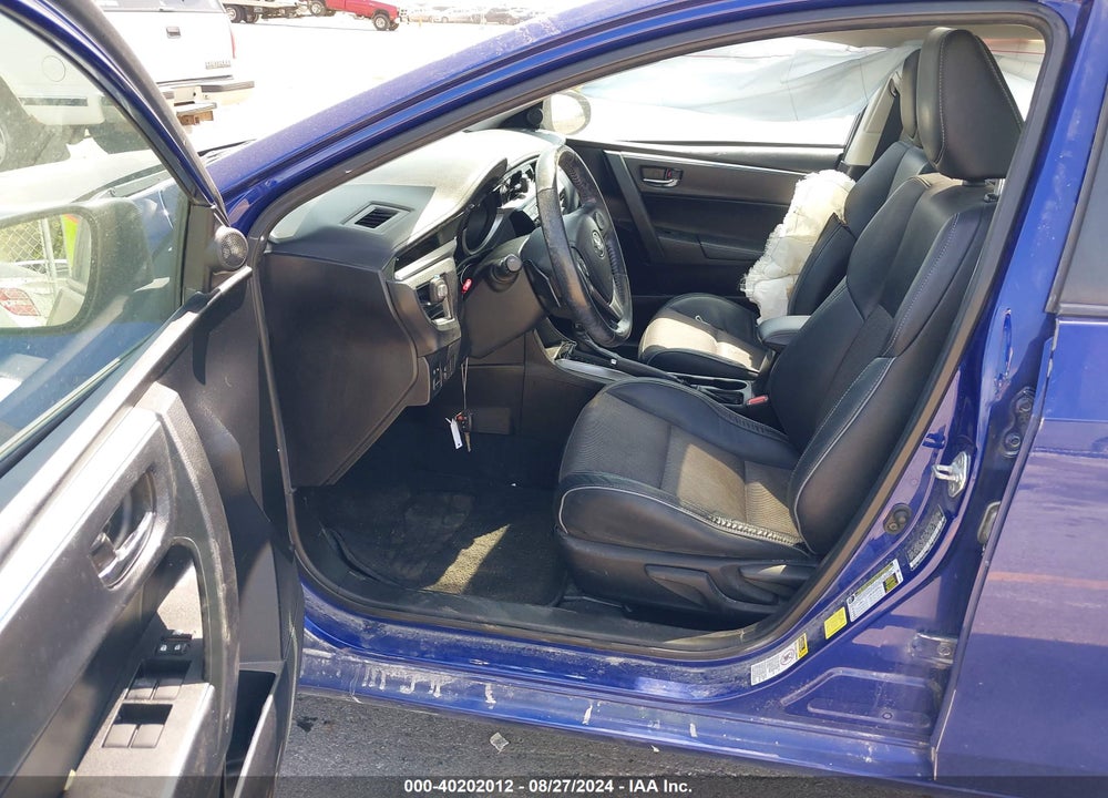2014 TOYOTA COROLLA S PLUS VIN: 5YFBURHEXEP028175