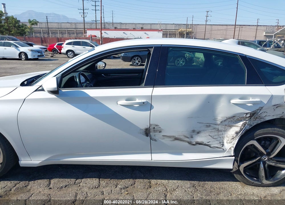 2018 HONDA ACCORD SPORT VIN: 1HGCV1F32JA049056