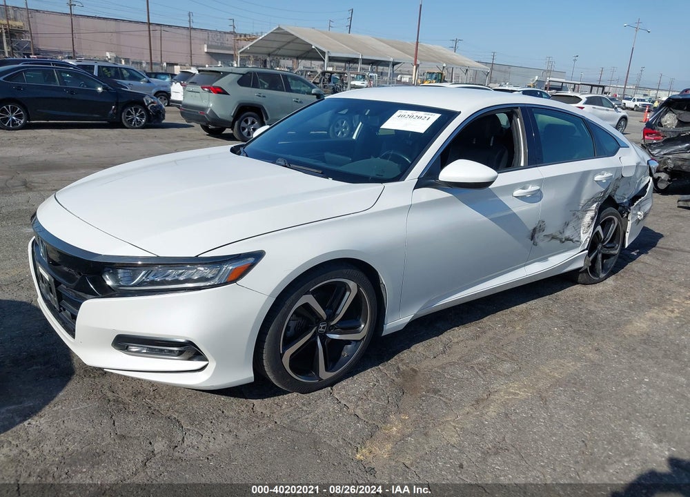 2018 HONDA ACCORD SPORT VIN: 1HGCV1F32JA049056