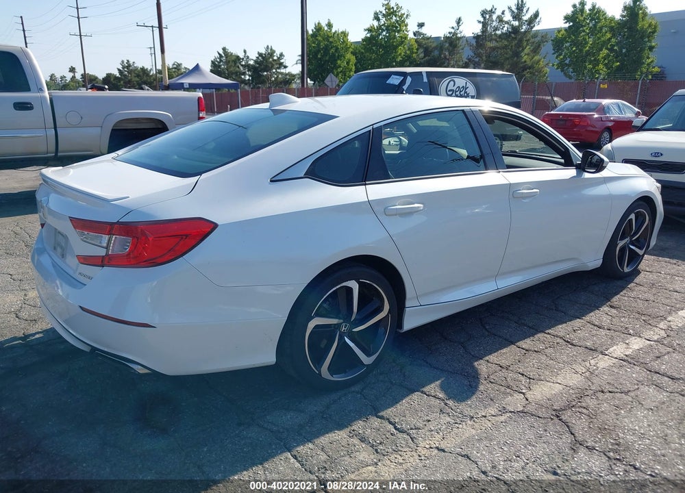 2018 HONDA ACCORD SPORT VIN: 1HGCV1F32JA049056