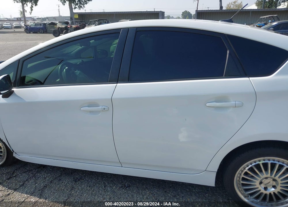 2012 TOYOTA PRIUS THREE VIN: JTDKN3DU6C1549399
