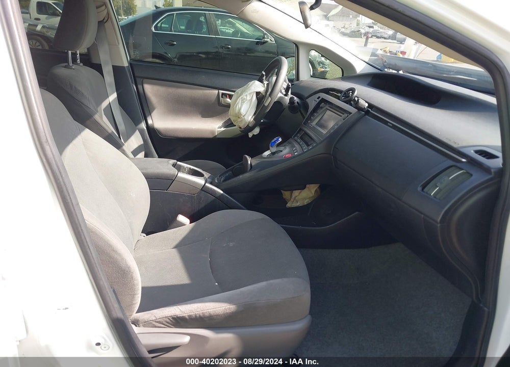 2012 TOYOTA PRIUS THREE VIN: JTDKN3DU6C1549399