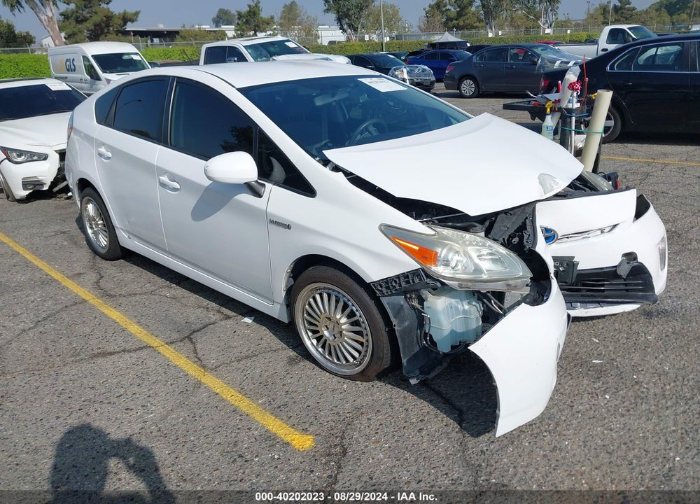2012 TOYOTA PRIUS THREE VIN: JTDKN3DU6C1549399