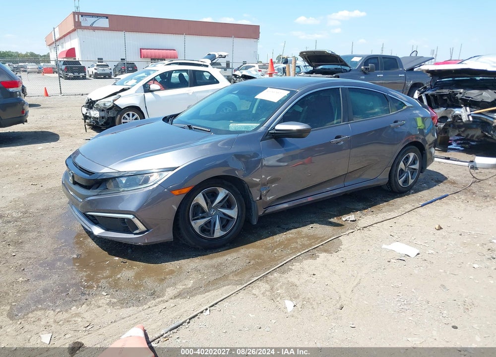2020 HONDA CIVIC LX VIN: 2HGFC2F62LH567952