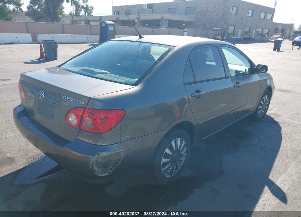 2005 TOYOTA COROLLA LE VIN: 1NXBR32E85Z414745