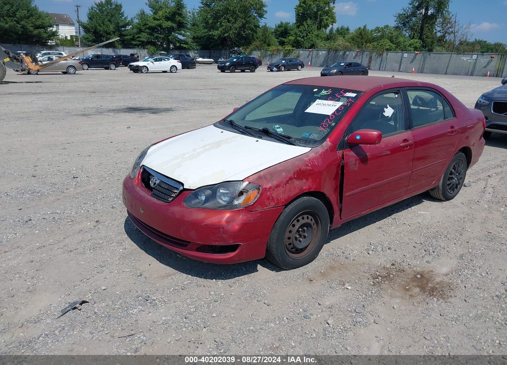 2005 TOYOTA COROLLA LE VIN: JTDBR32E650056668