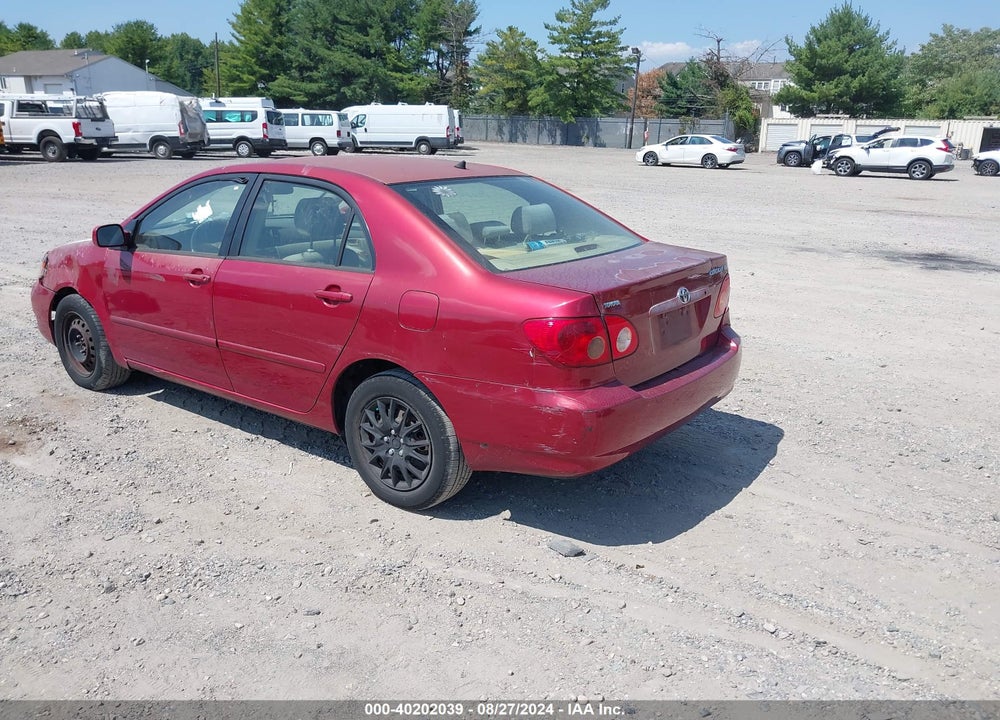 2005 TOYOTA COROLLA LE VIN: JTDBR32E650056668