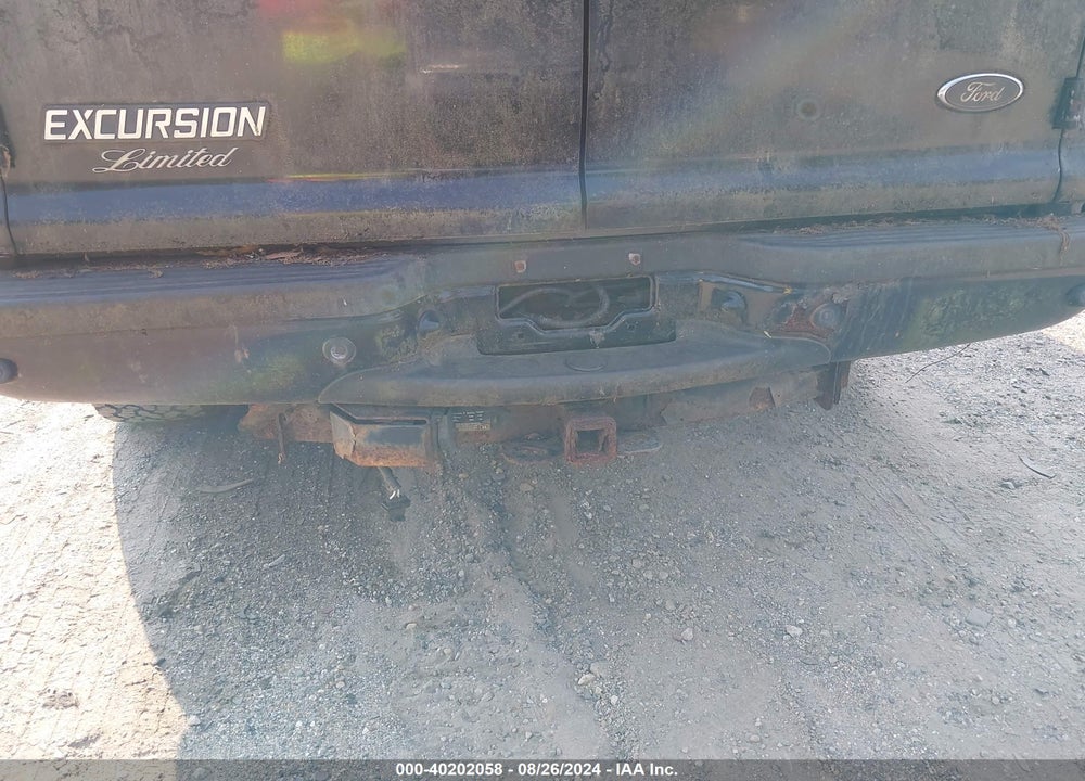 2003 FORD EXCURSION LIMITED VIN: 1FMNU43S53EA85239