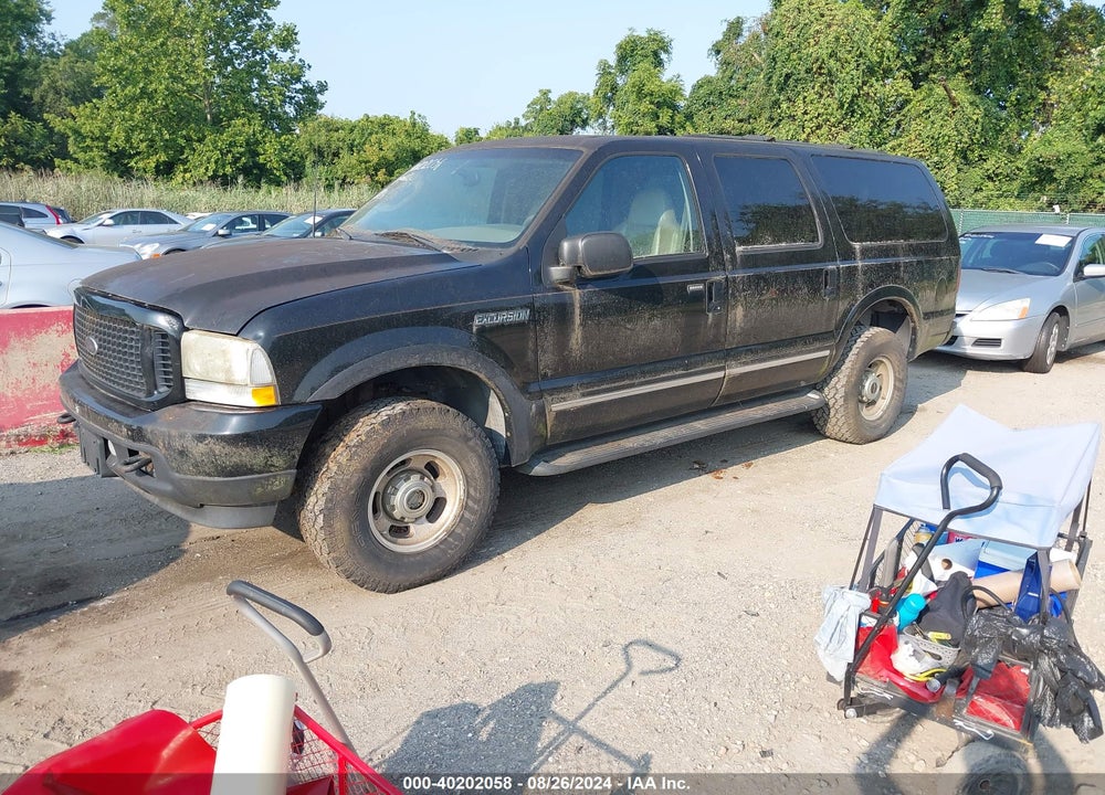 2003 FORD EXCURSION LIMITED VIN: 1FMNU43S53EA85239