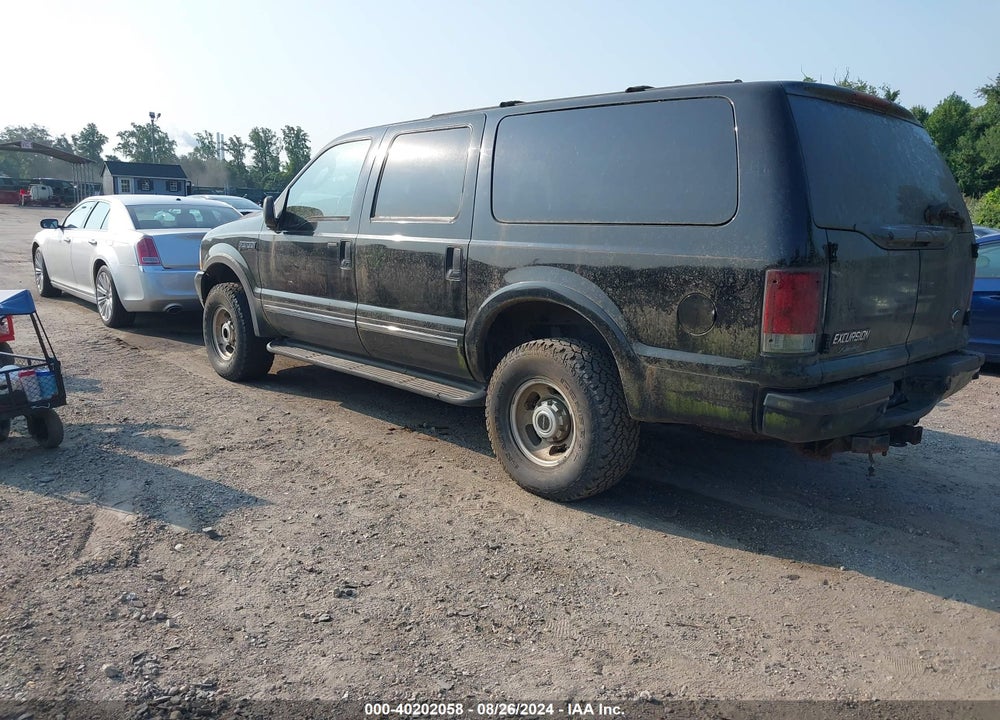 2003 FORD EXCURSION LIMITED VIN: 1FMNU43S53EA85239