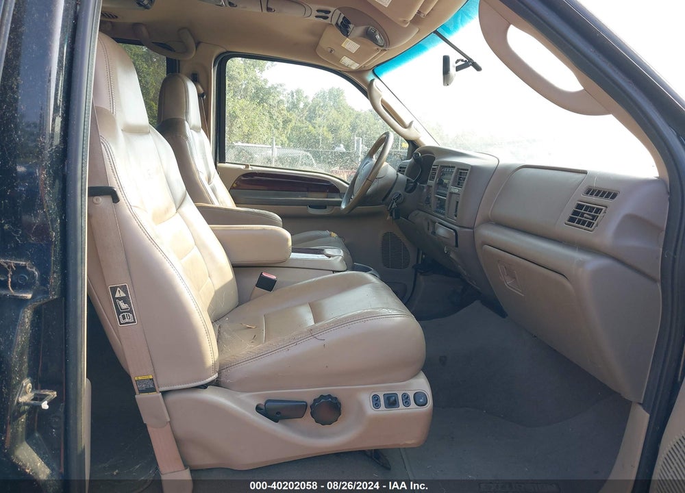 2003 FORD EXCURSION LIMITED VIN: 1FMNU43S53EA85239