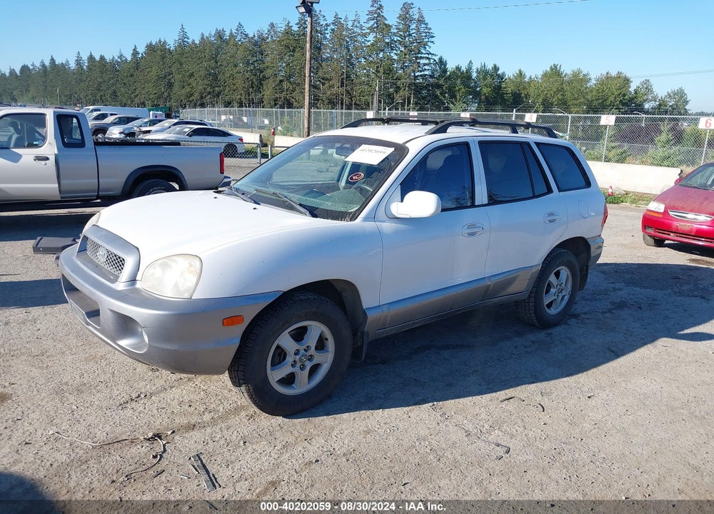 2003 HYUNDAI SANTA FE VIN: KM8SC73D93U515336