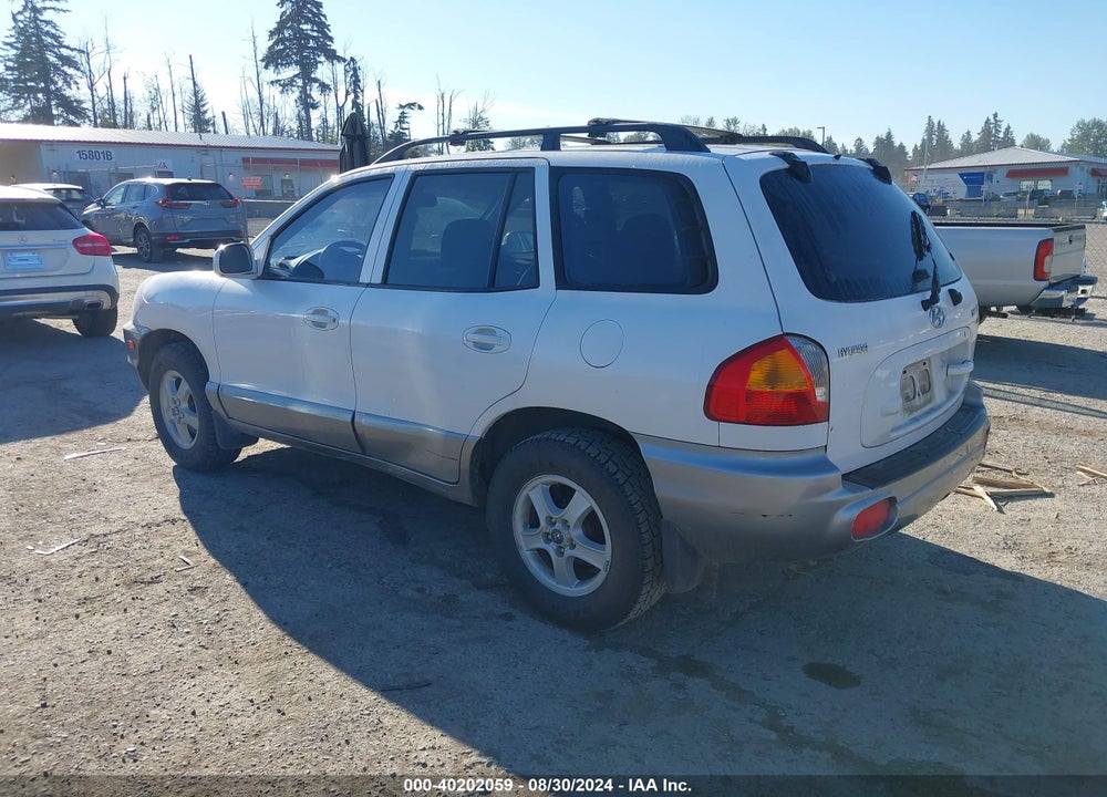 2003 HYUNDAI SANTA FE VIN: KM8SC73D93U515336
