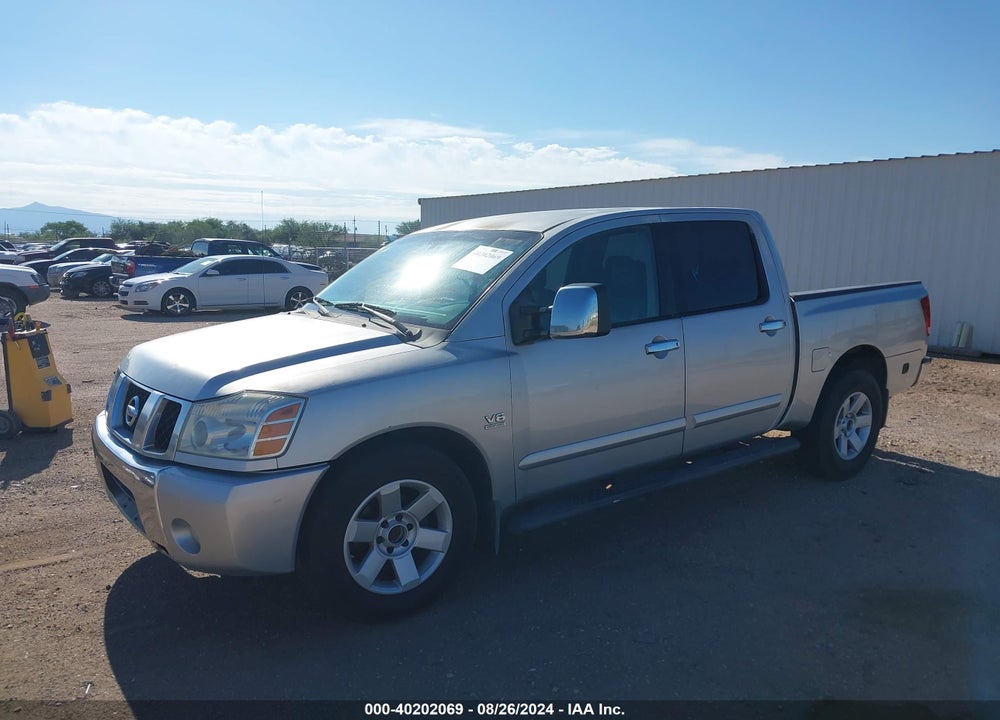 2004 NISSAN TITAN LE VIN: 1N6AA07A54N583610