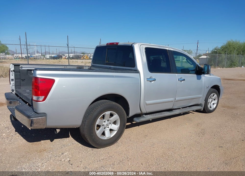 2004 NISSAN TITAN LE VIN: 1N6AA07A54N583610