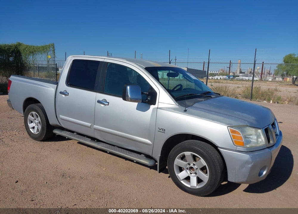 2004 NISSAN TITAN LE VIN: 1N6AA07A54N583610