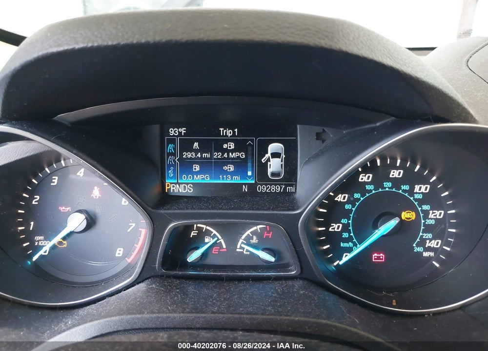 2016 FORD ESCAPE SE VIN: 1FMCU0G72GUA85149