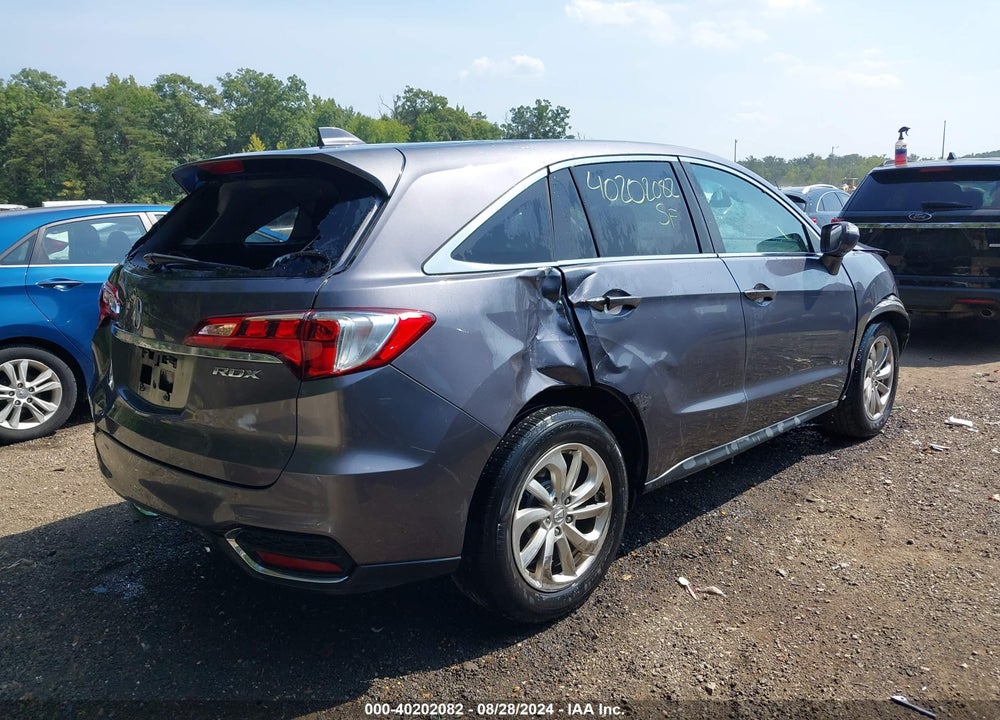 2018 ACURA RDX WATCH PLUS PACKAGE VIN: 5J8TB3H36JL007804
