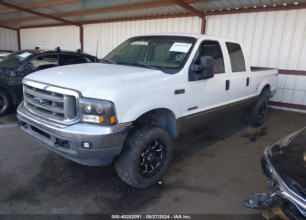 2003 FORD F-350 LARIAT/XL/XLT VIN: 1FTSW31P43EB96407