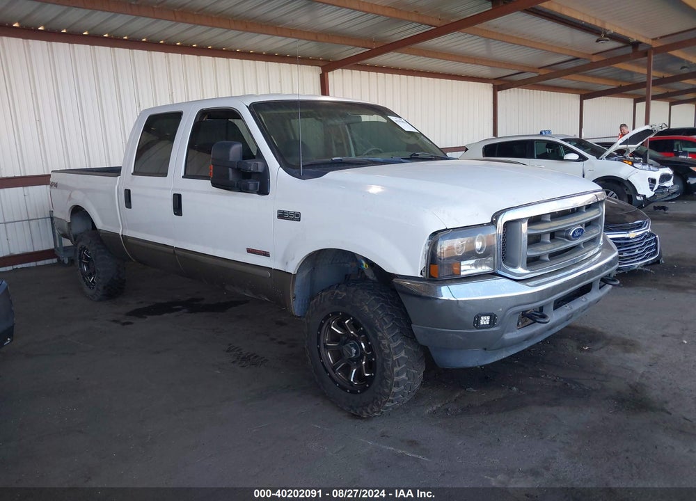 2003 FORD F-350 LARIAT/XL/XLT VIN: 1FTSW31P43EB96407