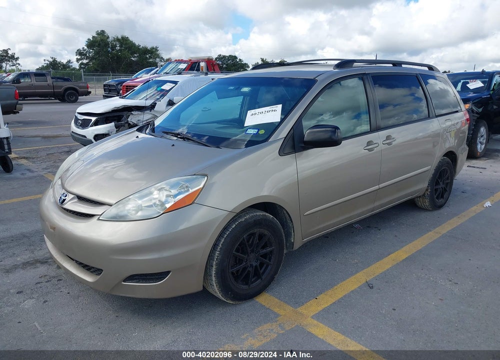 2007 TOYOTA SIENNA LE VIN: 5TDZK23C27S021636