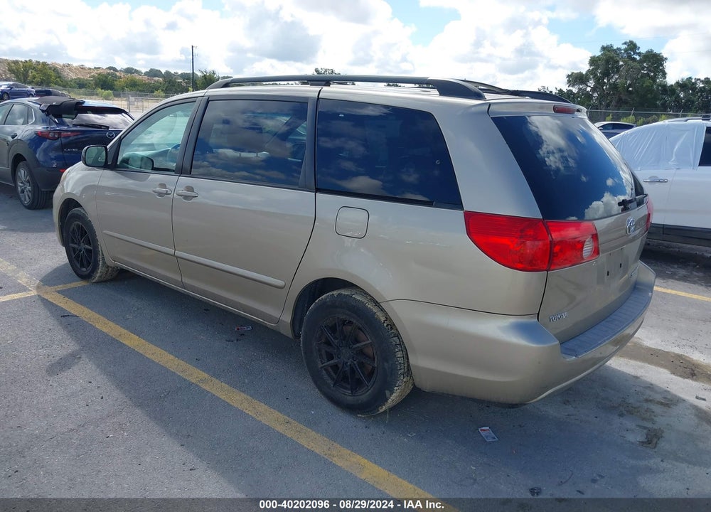 2007 TOYOTA SIENNA LE VIN: 5TDZK23C27S021636