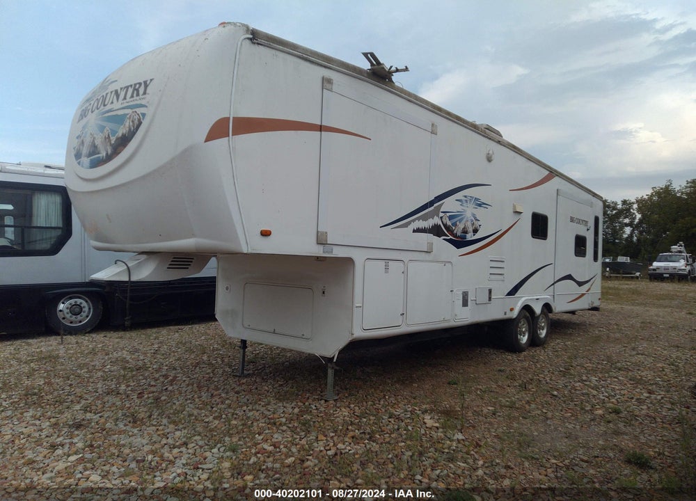 2009 HEARTLAND BIG COUNTRY,  40FT   3 SLD-ALL WORKING   5TH WHEEL VIN: 5SFGF33249E012502