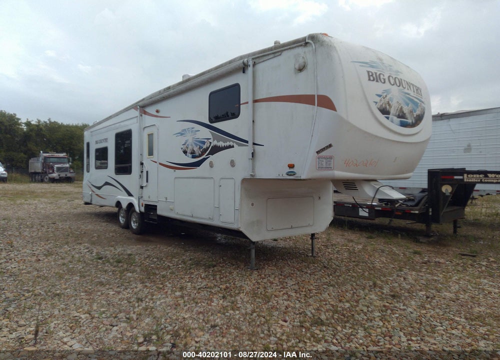 2009 HEARTLAND BIG COUNTRY,  40FT   3 SLD-ALL WORKING   5TH WHEEL VIN: 5SFGF33249E012502