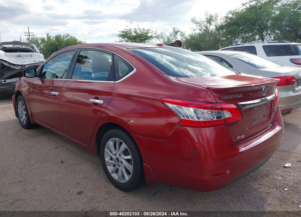 2015 NISSAN SENTRA VIN: 3N1AB7AP8FY303208