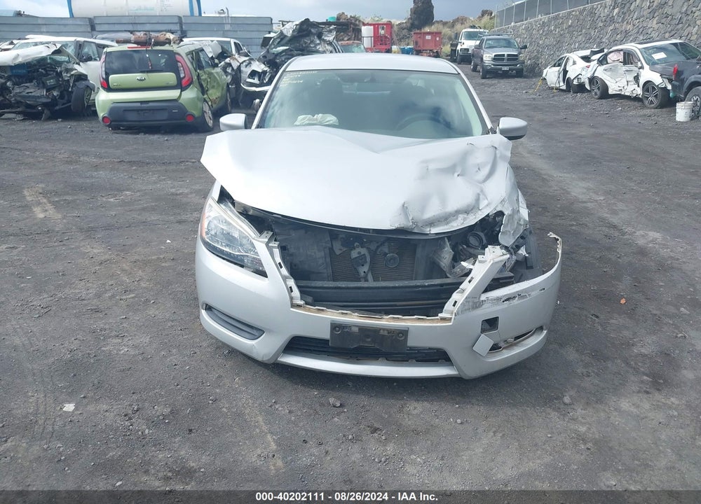 2014 NISSAN SENTRA SV VIN: 3N1AB7AP9EL673157
