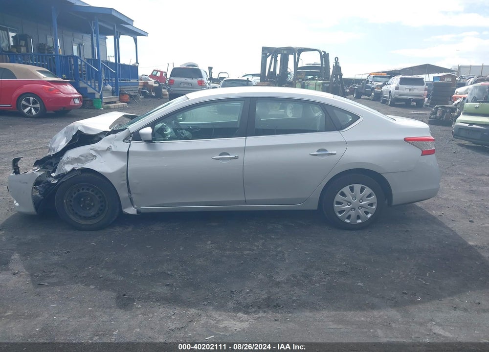2014 NISSAN SENTRA SV VIN: 3N1AB7AP9EL673157