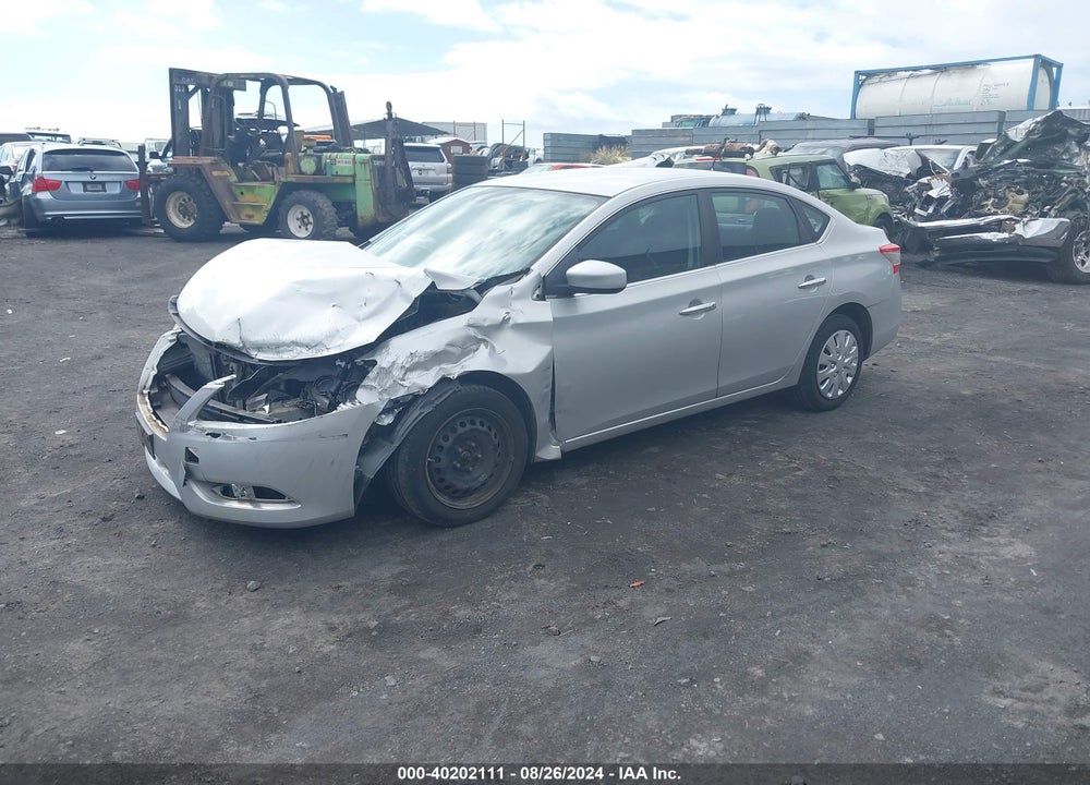 2014 NISSAN SENTRA SV VIN: 3N1AB7AP9EL673157