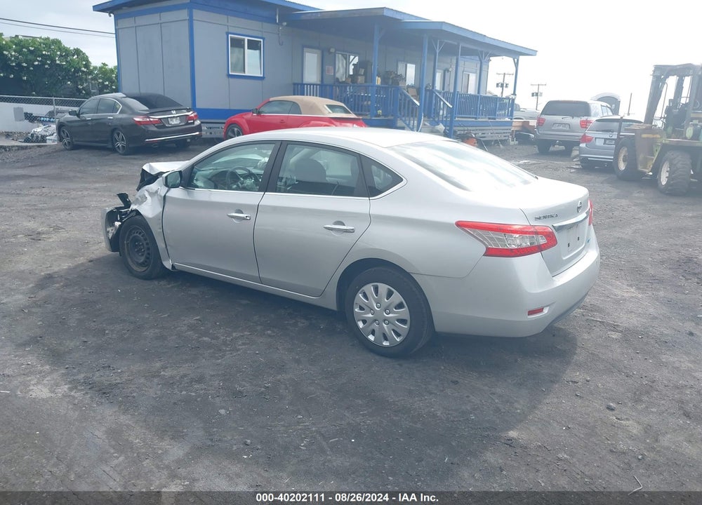 2014 NISSAN SENTRA SV VIN: 3N1AB7AP9EL673157