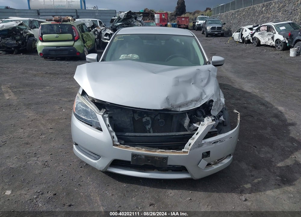 2014 NISSAN SENTRA SV VIN: 3N1AB7AP9EL673157