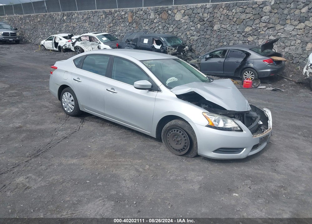 2014 NISSAN SENTRA SV VIN: 3N1AB7AP9EL673157