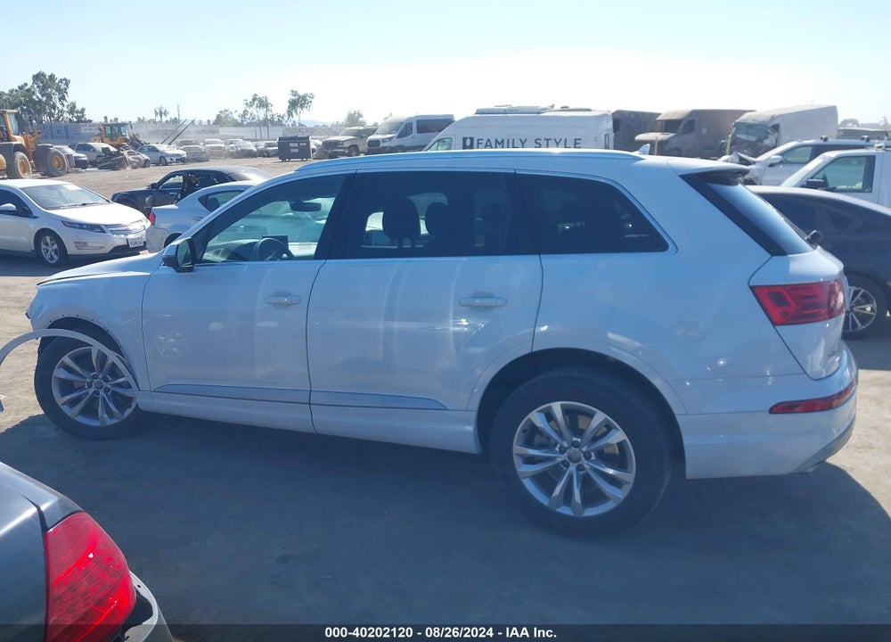 2019 AUDI Q7 45 PREMIUM VIN: WA1AHAF79KD039344