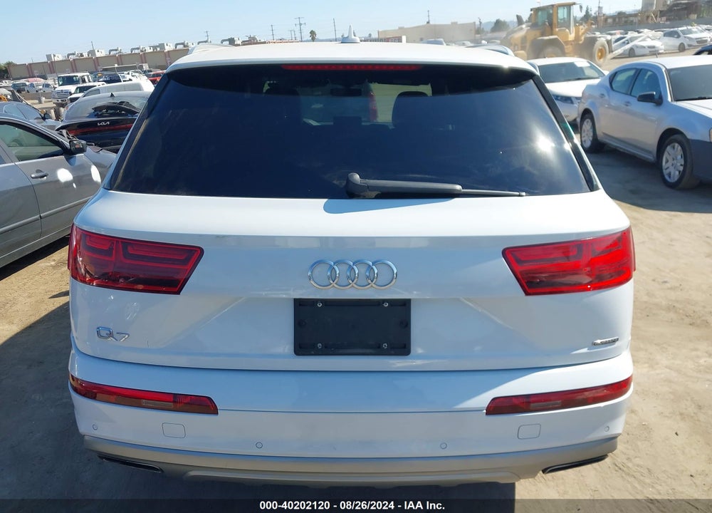 2019 AUDI Q7 45 PREMIUM VIN: WA1AHAF79KD039344