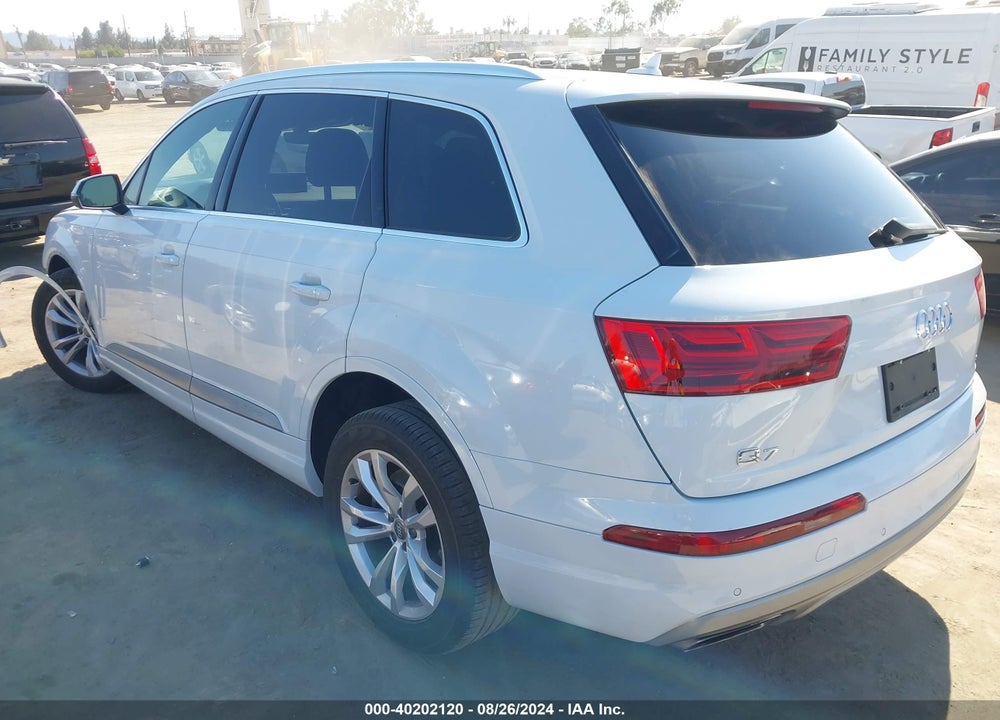 2019 AUDI Q7 45 PREMIUM VIN: WA1AHAF79KD039344
