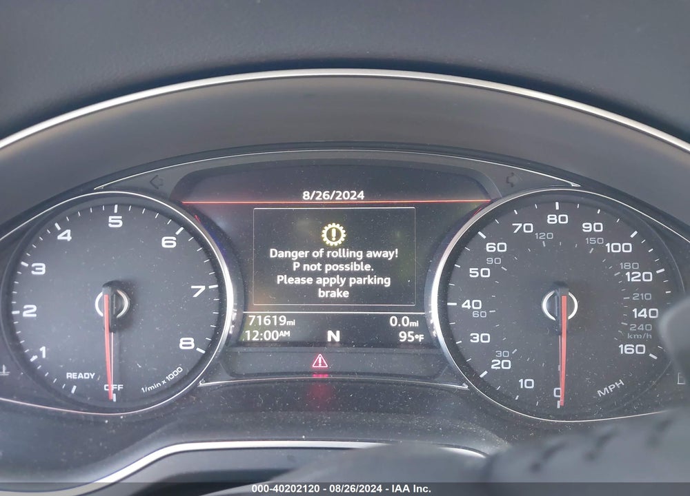 2019 AUDI Q7 45 PREMIUM VIN: WA1AHAF79KD039344