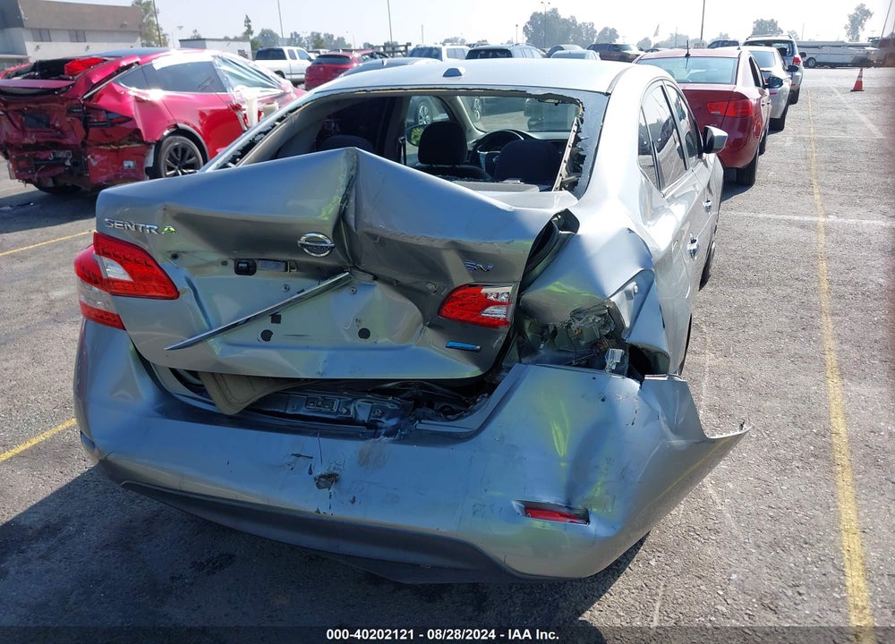 2013 NISSAN SENTRA SV VIN: 3N1AB7AP6DL735760