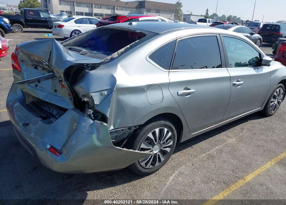 2013 NISSAN SENTRA SV VIN: 3N1AB7AP6DL735760