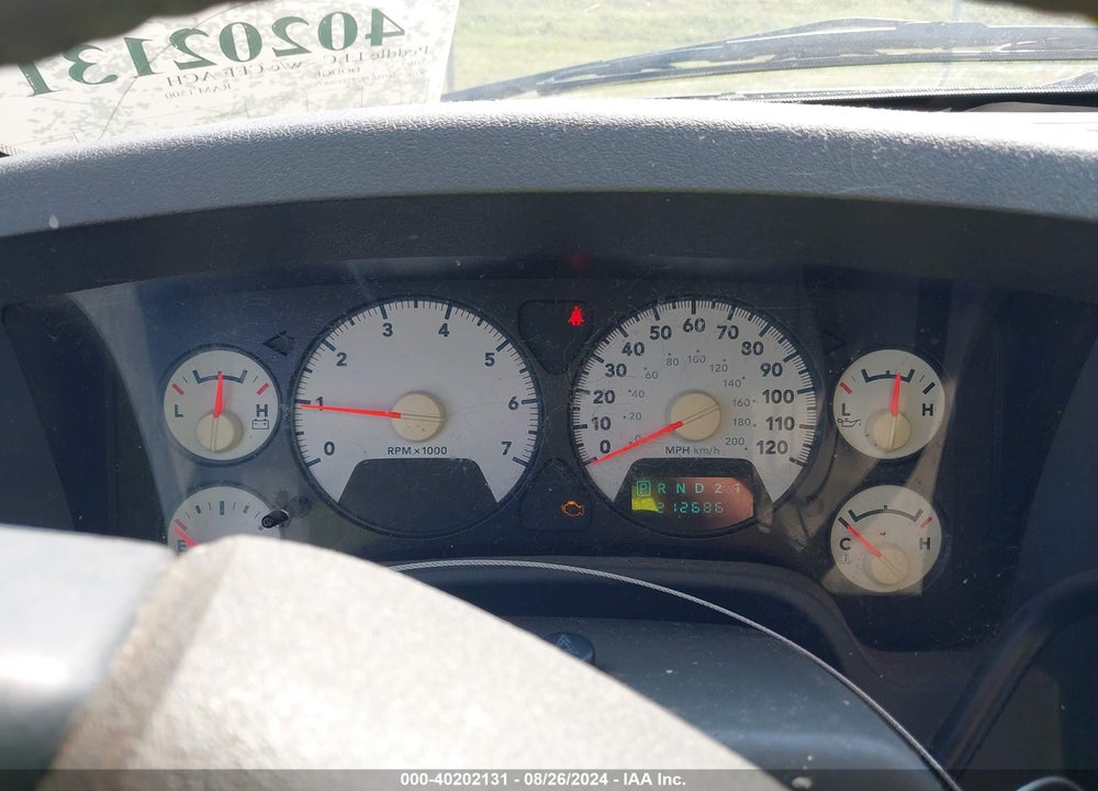 2007 DODGE RAM 1500 SLT VIN: 1D7HA16287J556873