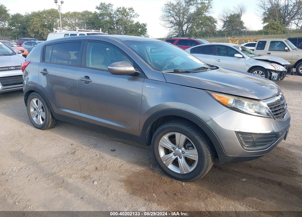 2013 KIA SPORTAGE LX VIN: KNDPBCA2XD7543296