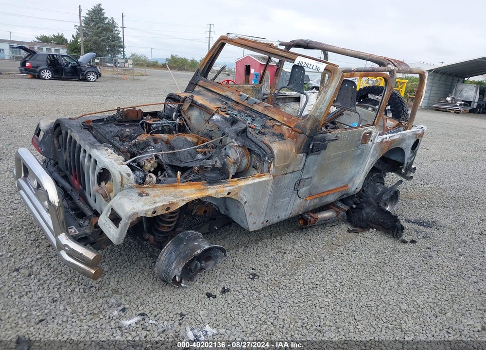 2002 JEEP WRANGLER SPORT VIN: 1J4FA49S42P726211