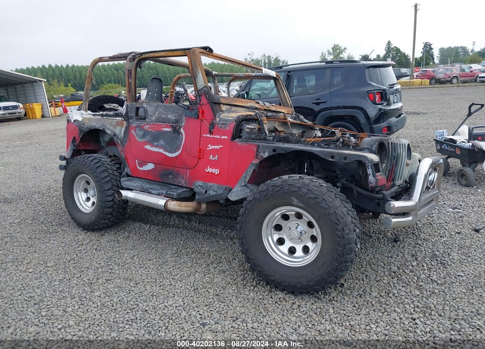 2002 JEEP WRANGLER SPORT VIN: 1J4FA49S42P726211
