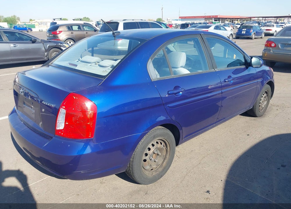 2011 HYUNDAI ACCENT GLS VIN: KMHCN4AC4BU617715