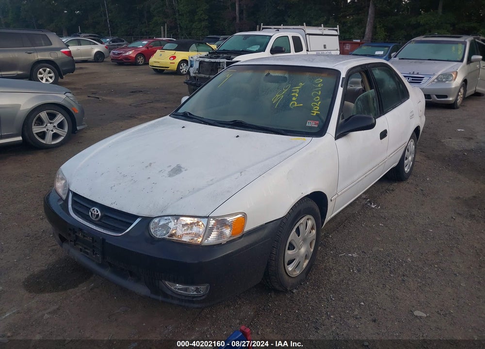 2002 TOYOTA COROLLA LE VIN: 2T1BR12E52C538280